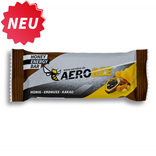 1 Stk. Honig, Erdnuss & Kakao | AEROBEE Energy Bar