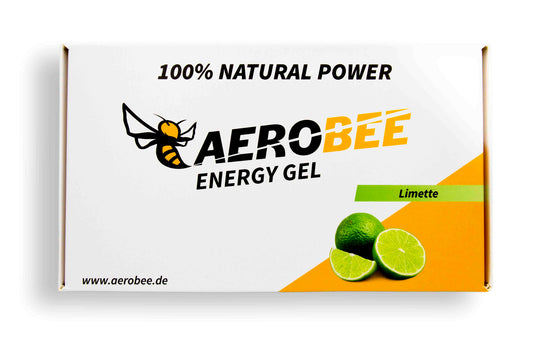 10er Pack Limette CLASSIC | AEROBEE Energy Gel