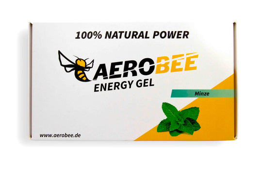 10er Pack Minze CLASSIC | AEROBEE Energy Gel