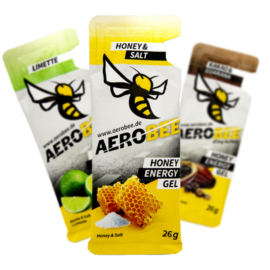 Natürliches Energie Gel aus Honig – AEROBEE
