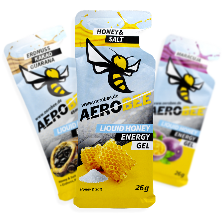 Natürliches Energie Gel aus Honig – AEROBEE