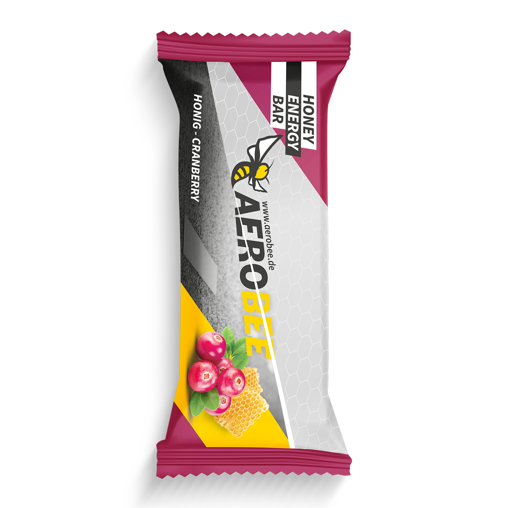 1 Stk. Honig & Cranberry | AEROBEE Energy Bar