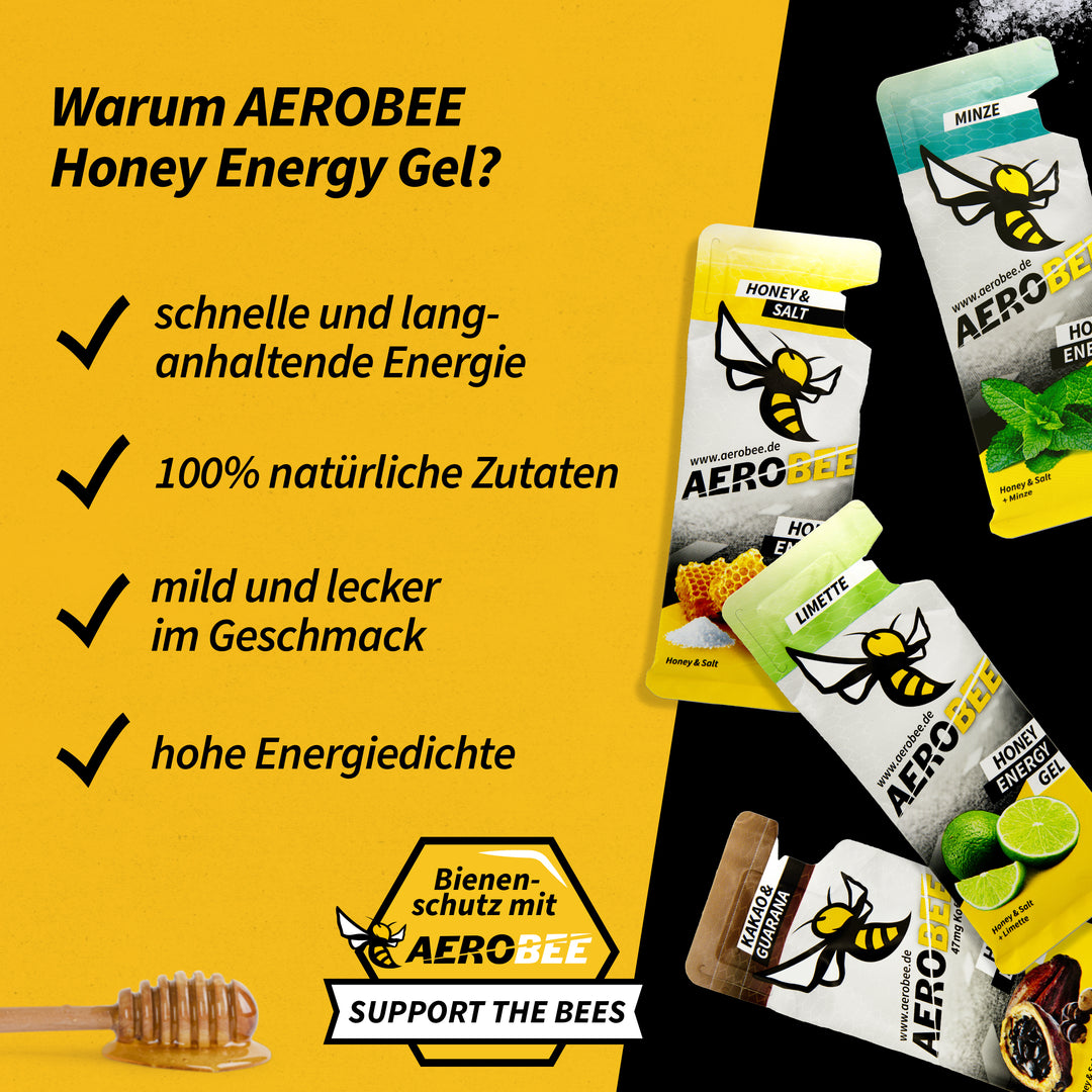 CLASSIC Probierpaket - AEROBEE Energy Gel - CLASSIC