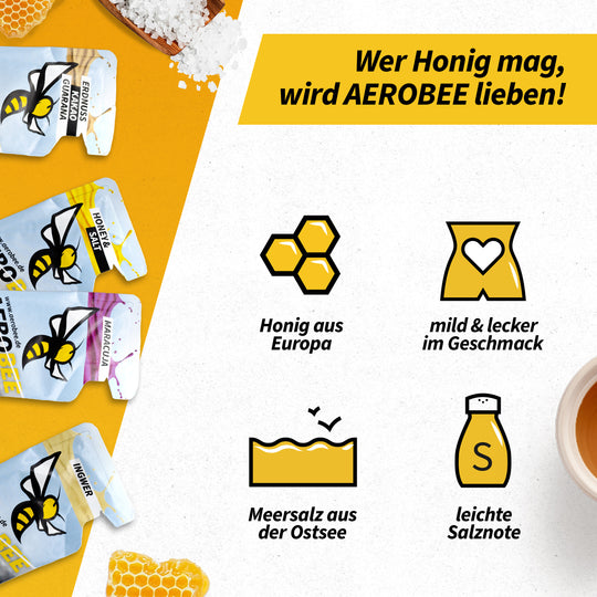 LIQUID Probierpaket - AEROBEE Energy Gel - LIQUID