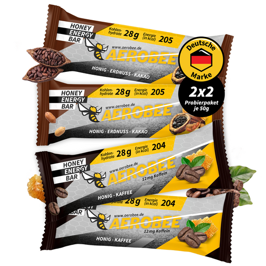 Riegel Probierpaket | AEROBEE ENERGY BAR