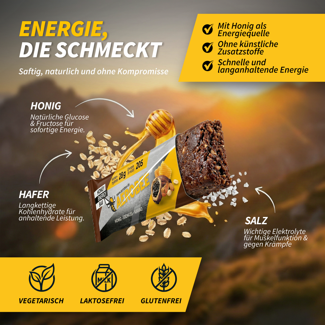 Riegel Probierpaket | AEROBEE ENERGY BAR