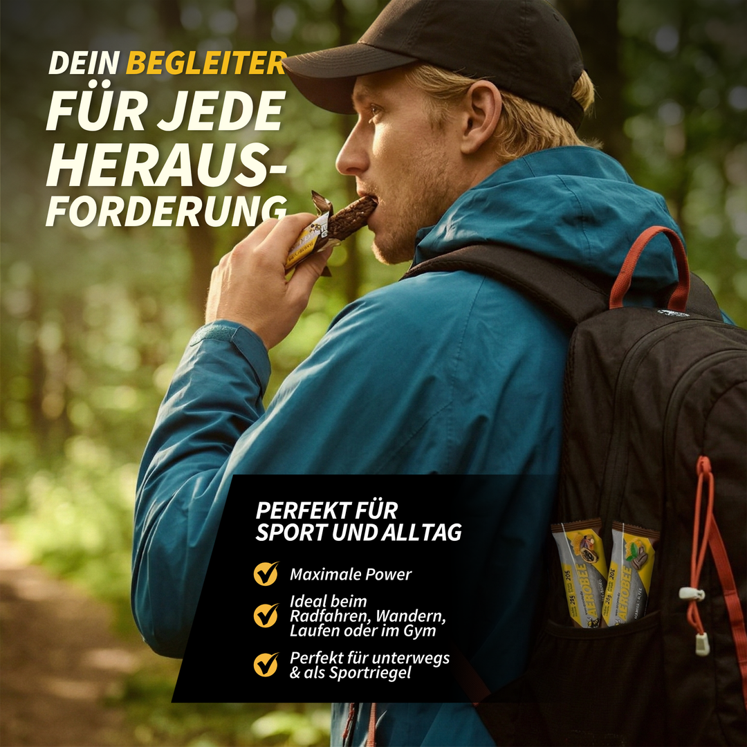 1 Stk. Honig &amp; Kaffee | AEROBEE ENERGY BAR