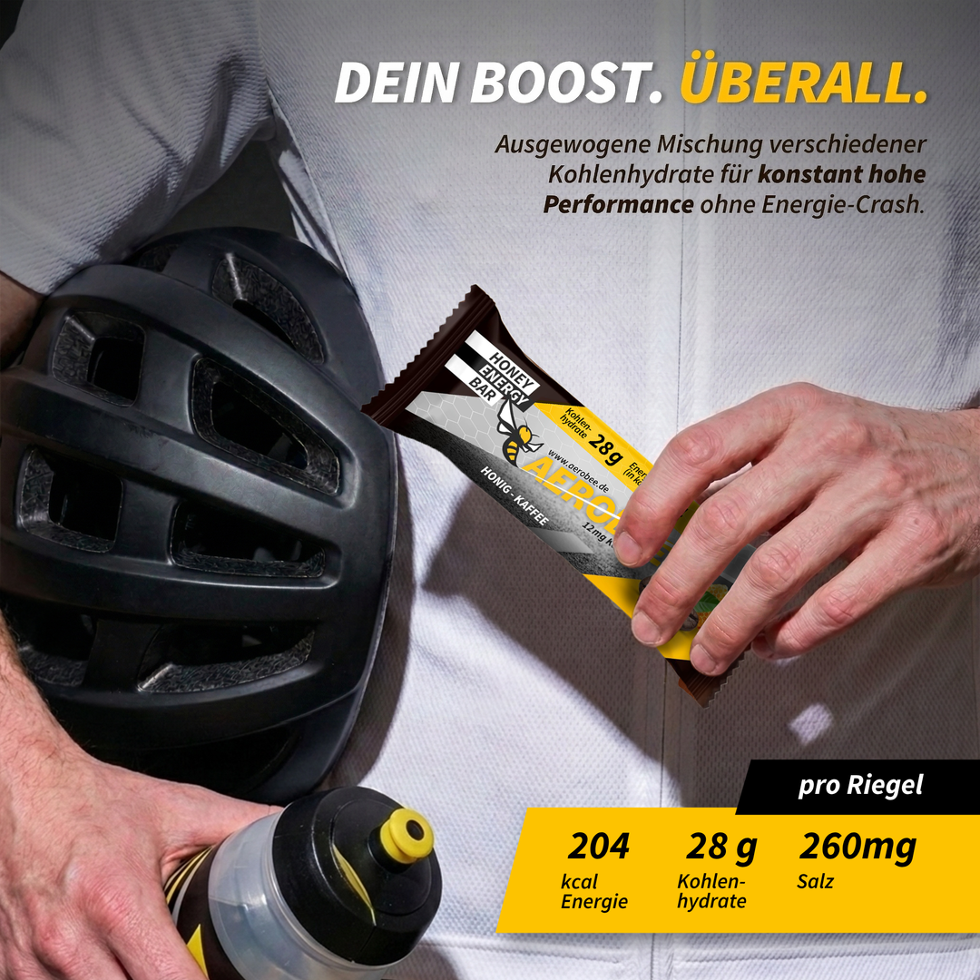 1 Stk. Honig &amp; Kaffee | AEROBEE ENERGY BAR