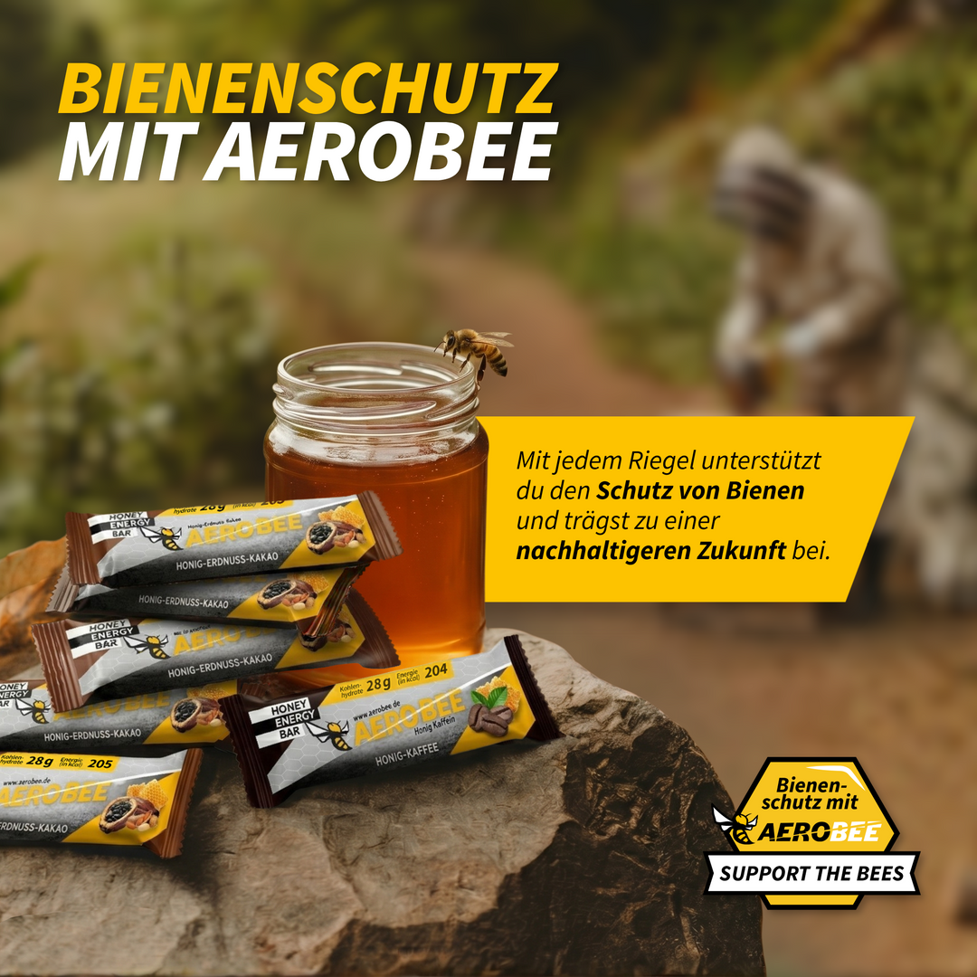 1 Stk. Honig &amp; Kaffee | AEROBEE ENERGY BAR