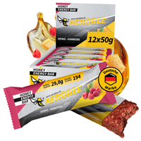 12er Pack Honig & Himbeere | AEROBEE Energy Bar